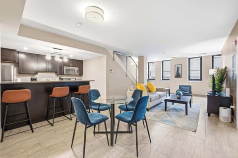 Modern open‑plan living space