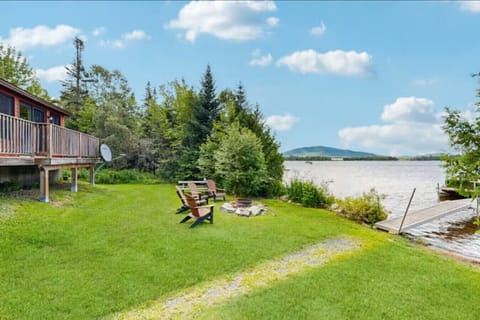 Gather around the fire for s’mores and stories after a day on the lake.”