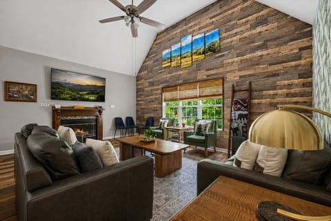 Curl up by the fireplace with your favorite book, stream a movie on the Smart TV, or simply soak in the cozy atmosphere while planning tomorrow`s Smoky Mountain adventure.