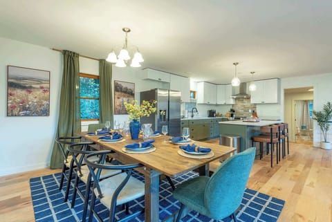 Gather, laugh, eat, repeat. This dining area isn’t just a table and chairs—it’s the stage for family feasts, game nights, and those “one more story before dessert” moments.
