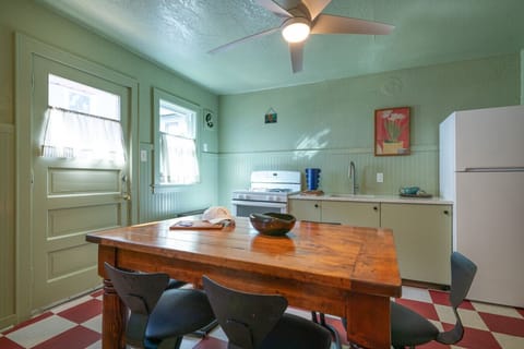 Clean, bright kitchen ready for your favorite meals.