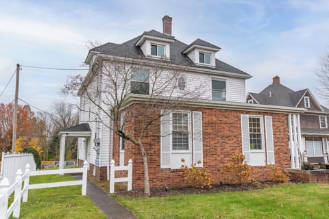 charming two-story home with a private entrance to your upstairs apartment