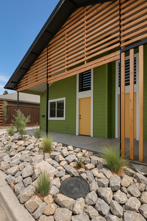 Exterior detail