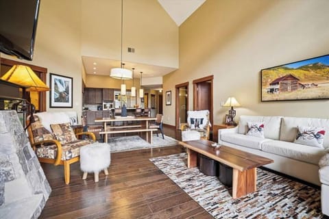 One Ski Hill Place Living Area