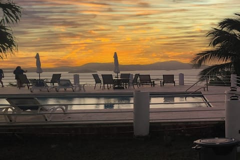 Your breathtaking sunsets from your shared pool