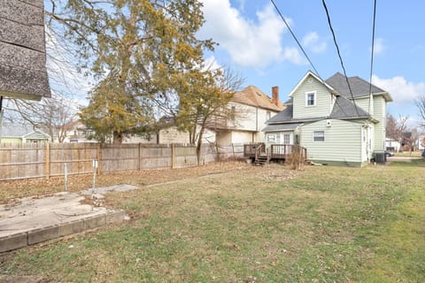 Charming residential area with spacious yards and tree-lined streets, showcasing the peaceful neighborhood character.