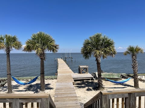 come enjoy sitting by the bay