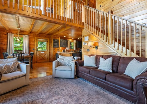 Stretch out and settle in — this living room was made for relaxing in style.