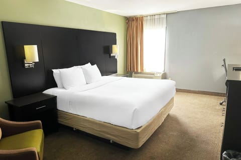 Bedroom. Interior and views may vary based on location and availability