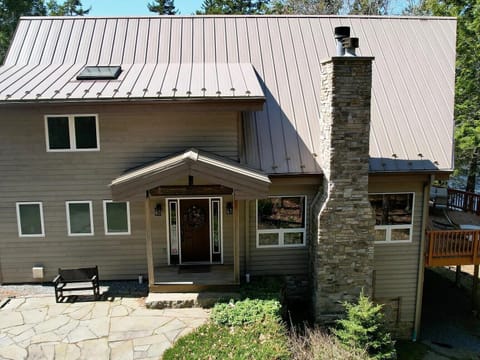 Front view of house