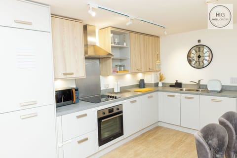 Fully equipped kitchen with everything needed for group stays