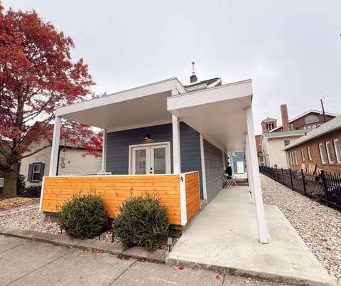 Exterior of home in one of Downtown Indianapolis' most walkable neighborhoods.