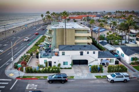 Beachside convenience with panoramic coastal neighborhood views