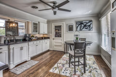 Kitchen dining for two. 