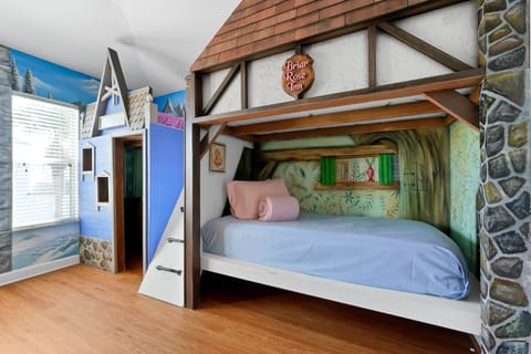 Step into a princess village with the Briar Rose Inn and Arendelle IceCream Shop