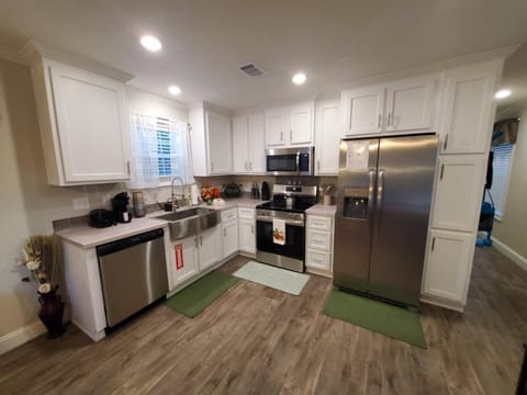 fully stocked kitchen