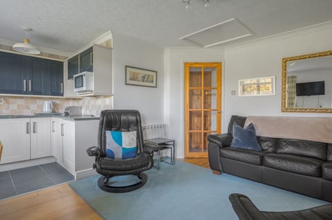 Sitting area with lake view