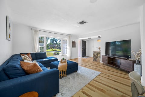 Bright Open Living Room