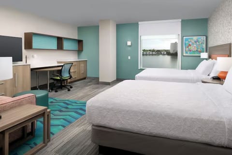 Bedroom. Interior and views may vary based on location and availability