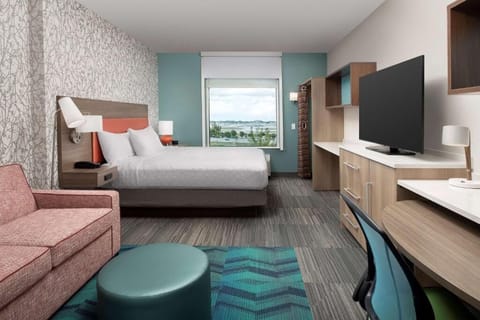 Bedroom. Interior and views may vary based on location and availability