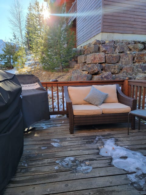 Two grills. We will be adding more furniture in the spring