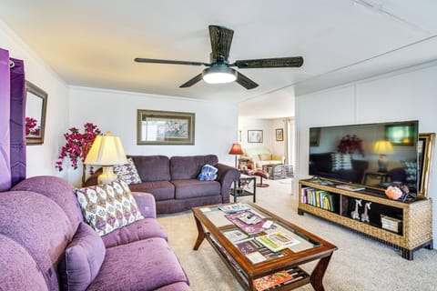 North Fort Myers Vacation Rental | 1BR | 2BA | 1,300 Sq Ft | 2 Steps to Enter
