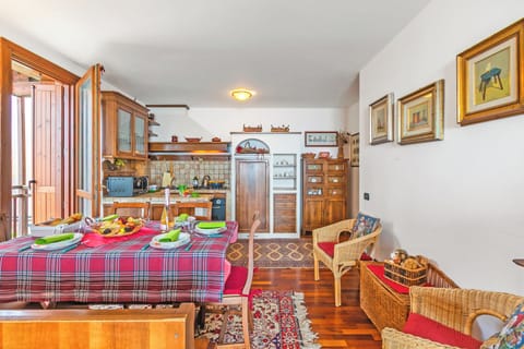 Kitchen and dining area