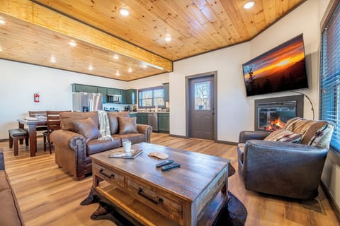 Hochatime's cozy living area