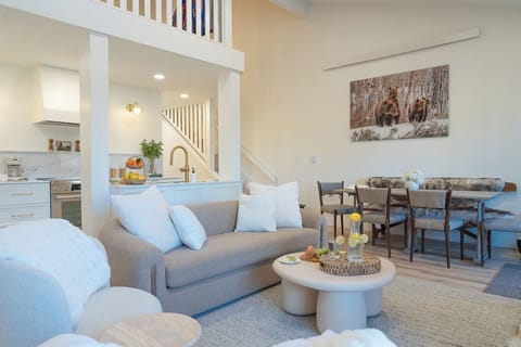 Living Room, Kitchen and Dining Area