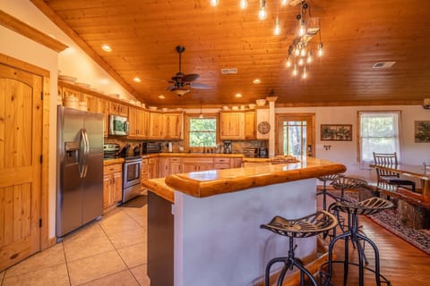 Artisan wood accents and modern amenities inspire culinary adventures!