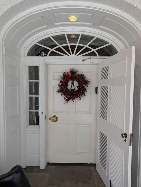 Front door winter