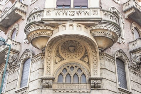 Dettagli della facciata