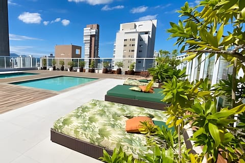Swimming pool,Balcony / Terrace