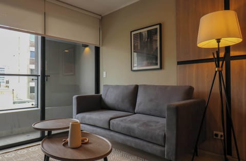 Spacious and pleasant living room