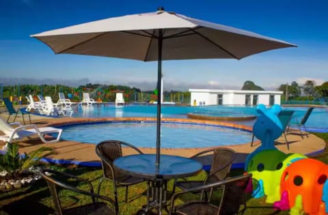 Pool and jacuzi, do not forget, cap is needed for the pool.
