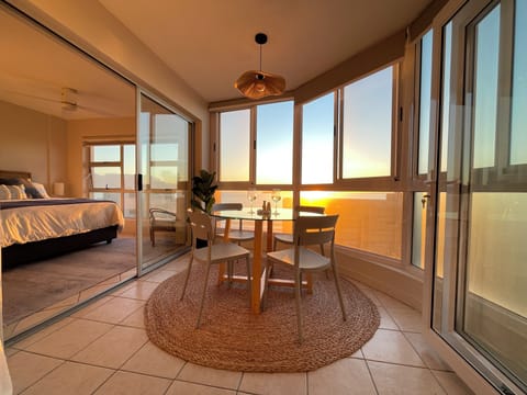 A sunny, happy apartment. 