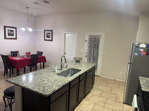 Kitchen and dining area 