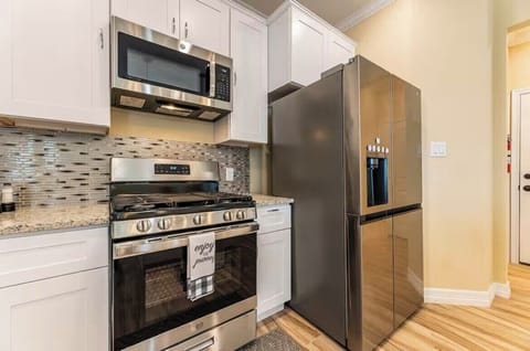 Fully stocked kitchen