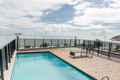 Soak up panoramic sea breezes from the rooftop pool deck.