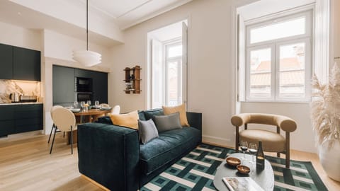 Natural light floods this serene living room, blending comfort with sophisticated design.
 #AndoLiving #Portugal #Santos #LisbonLiving #InteriorGoals