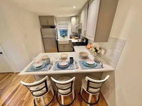Island Dining Room Area connected to the Kitchen