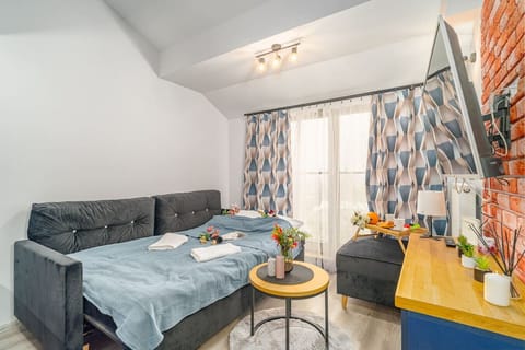 Cozy Studio with Sofa Bed and Smart TV | Book Now with RENTUJEMY