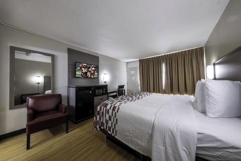 Bedroom. Interior and views may vary by availability.