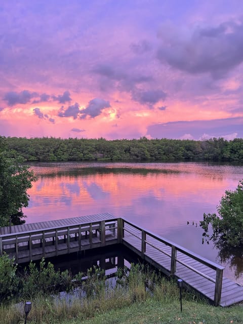 Private Mangrove Lagoon leading to the Gulf of Mexico