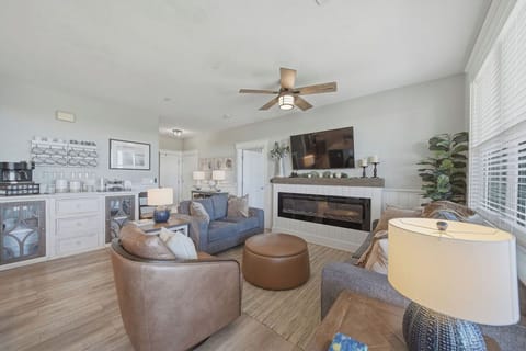 Coffee bar in the Living room area.