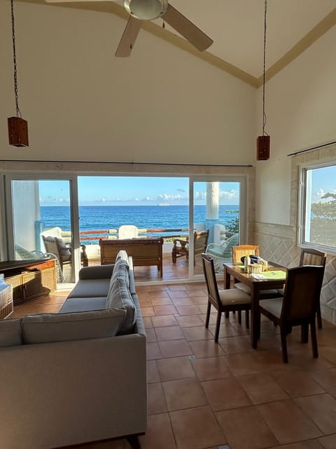 open concept living room/dining room/kitchen