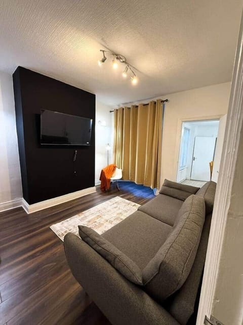 Full view of the living area