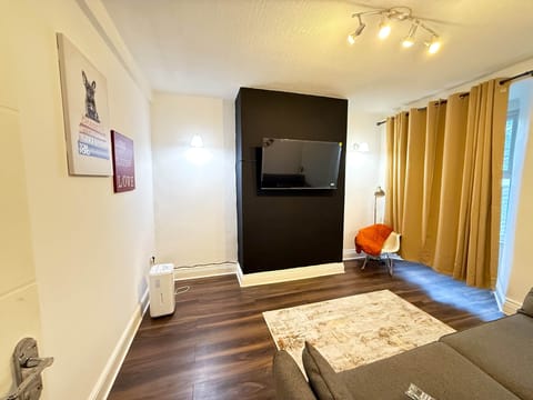 A well positioned smart TV for your entertainment