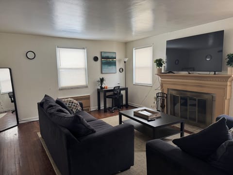 Living room Mantle_Large TV