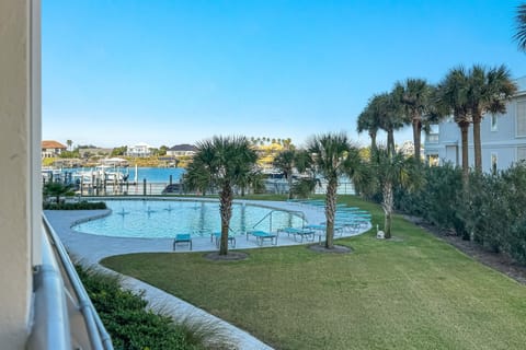 Exceptional outdoor amenities are the heart of our community. Enjoy the beautifully maintained grounds, a sparkling pool, and immediate access to the marina. The ultimate lifestyle is here.